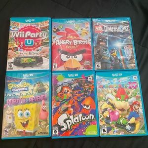 5 Wii U Games Bundle